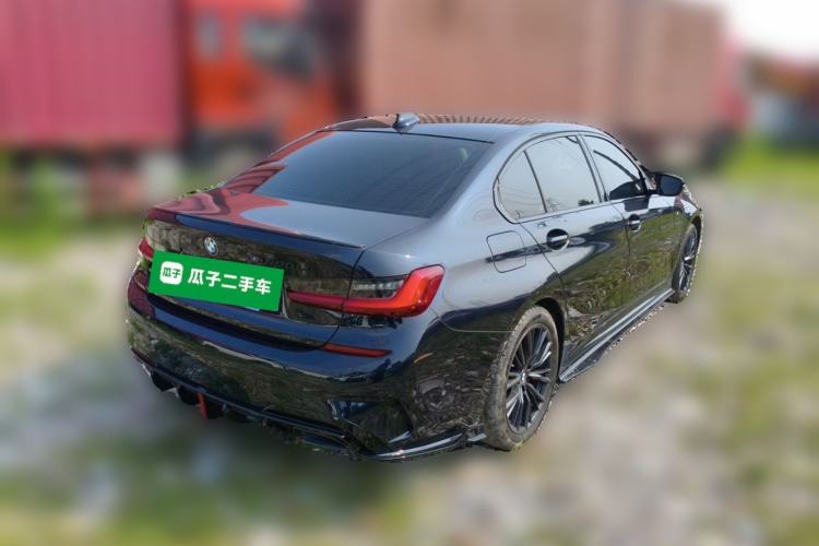 Used BMW 3 Series 2022 325Li M Sport Night Edition Package Rear Right 45 Deg
