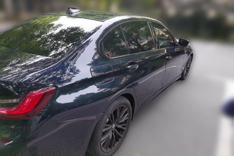 Used BMW 3 Series 2022 330Li xDrive M Sport Night Edition Package Rear Right 45 Deg