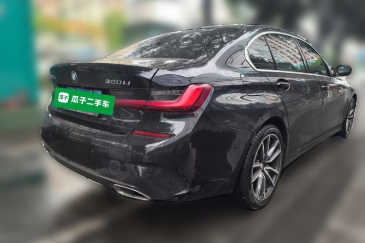 Used BMW 3 Series 2022 320Li M Sport Package Rear Right 45 Deg