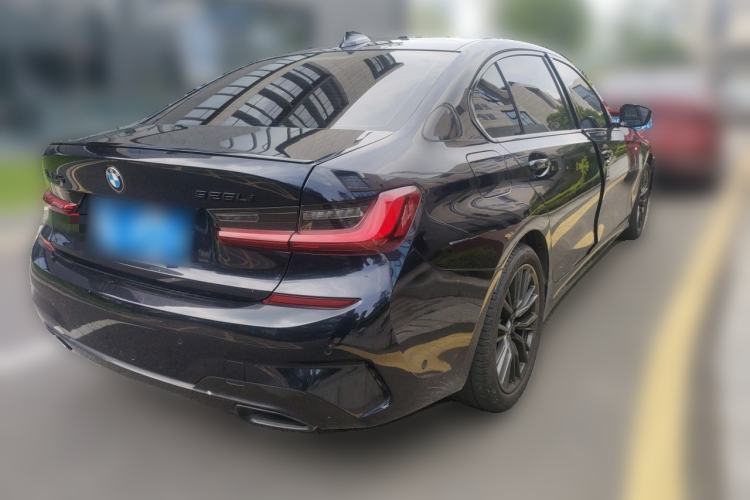 Used BMW 3 Series 2022 325Li M Sport Night Edition Package Rear Right 45 Deg