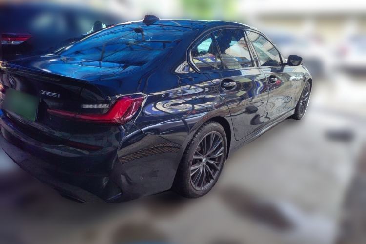 Used BMW 3 Series 2022 Revised 325i M Sport Night Edition Package Rear Right 45 Deg