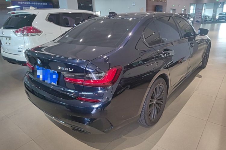 Used BMW 3 Series 2022 325Li M Sport Night Edition Package Rear Right 45 Deg