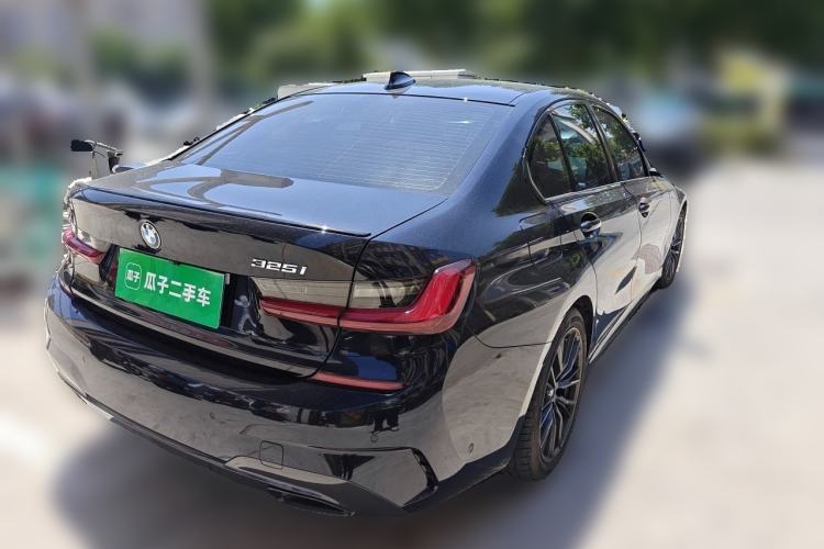 Used BMW 3 Series 2022 Revised 325i M Sport Night Edition Package Rear Right 45 Deg