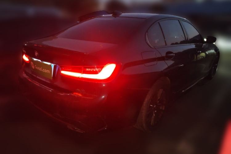 Used BMW 3 Series 2022 325Li M Sport Night Edition Package Rear Right 45 Deg