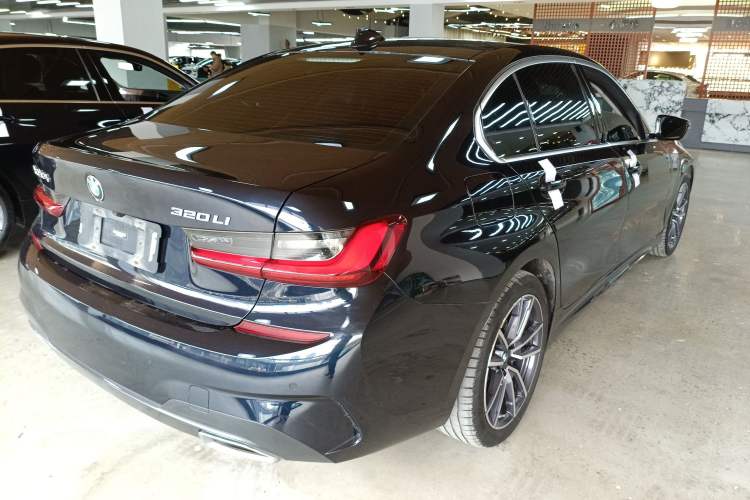 Used BMW 3 Series 2022 320Li M Sport Package Rear Right 45 Deg