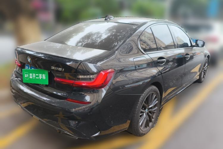 Used BMW 3 Series 2022 Updated 325i M Sport Package Rear Right 45 Deg