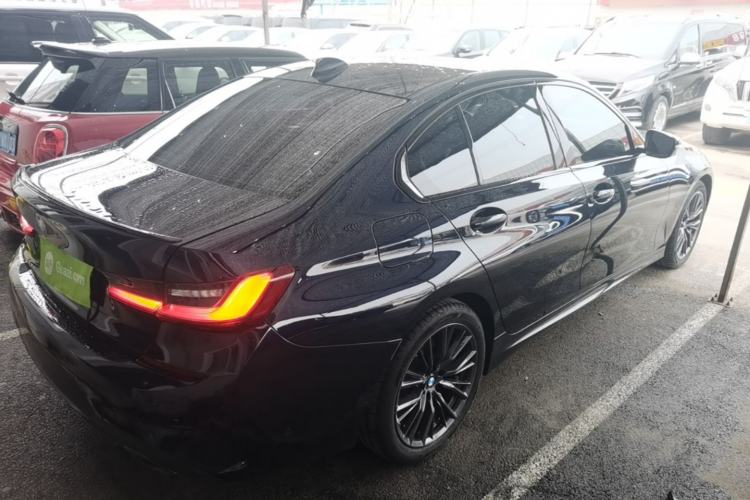 Used BMW 3 Series 2022 Revised 325i M Sport Night Edition Package Rear Right 45 Deg