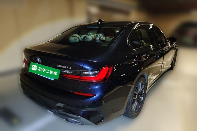 Used BMW 3 Series 2022 325Li M Sport Night Edition Package Rear Right 45 Deg