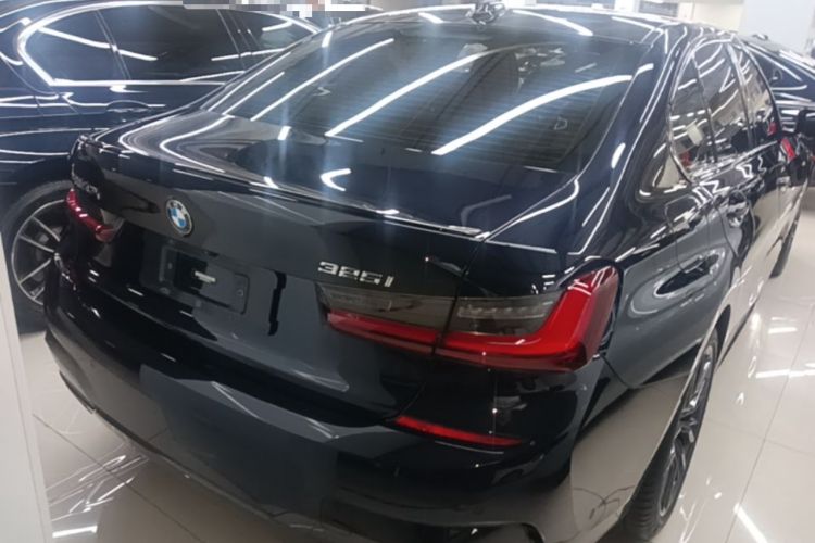 Used BMW 3 Series 2022 Revised 325i M Sport Night Edition Package Rear Right 45 Deg