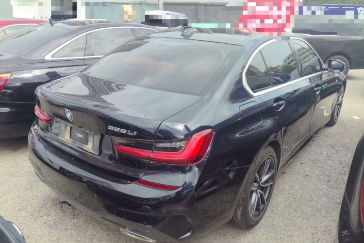 Used BMW 3 Series 2022 320Li M Sport Package Rear Right 45 Deg