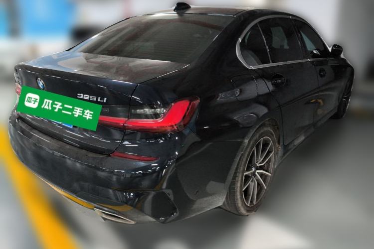 Used BMW 3 Series 2022 Updated 325Li M Sport Package Rear Right 45 Deg