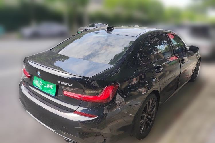 Used BMW 3 Series 2022 Restyled 325Li M Sport Night Edition Package Rear Right 45 Deg