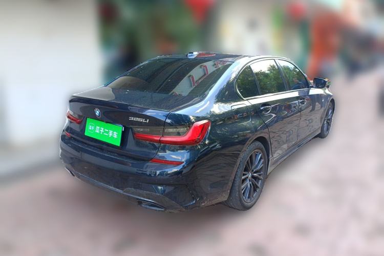 Used BMW 3 Series 2022 Restyled 325Li M Sport Night Edition Package Rear Right 45 Deg