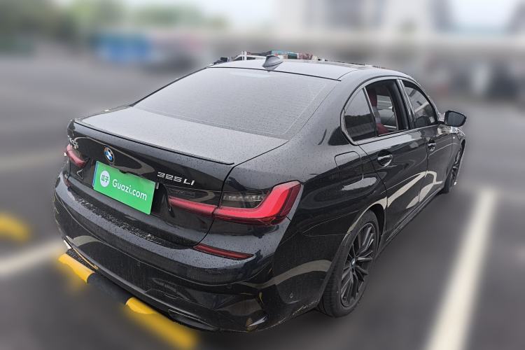 Used BMW 3 Series 2022 Restyled 325Li M Sport Night Edition Package Rear Right 45 Deg