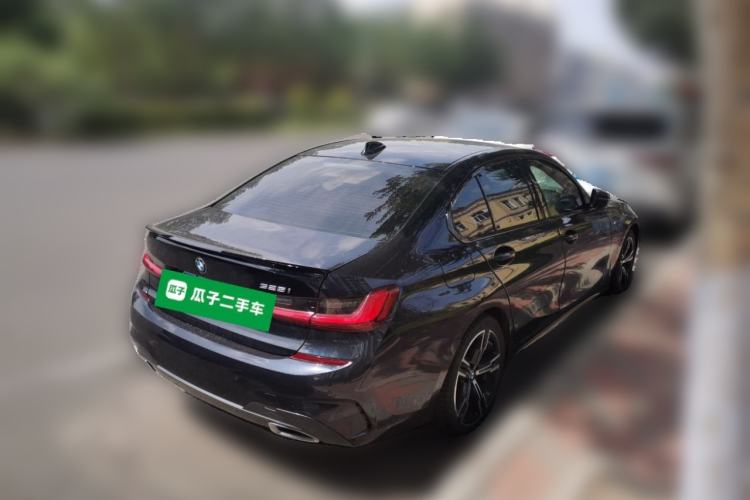 Used BMW 3 Series 2022 Updated 325i M Sport Package Rear Right 45 Deg