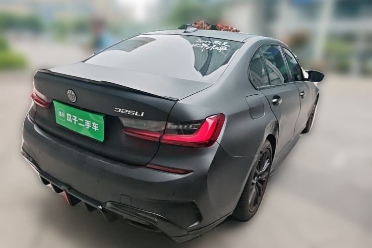 Used BMW 3 Series 2022 Restyled 325Li M Sport Night Edition Package Rear Right 45 Deg