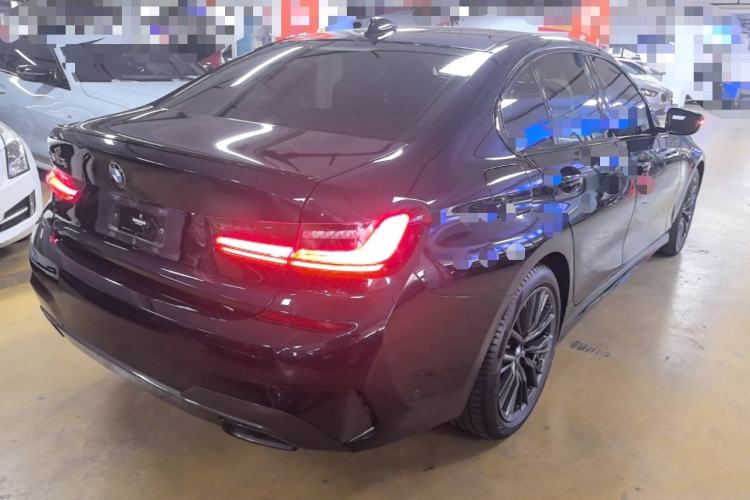 Used BMW 3 Series 2022 Revised 325i M Sport Night Edition Package Rear Right 45 Deg