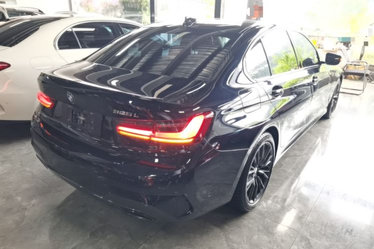 Used BMW 3 Series 2022 325Li M Sport Night Edition Package Rear Right 45 Deg