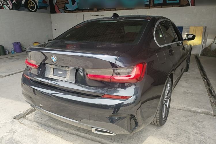 Used BMW 3 Series 2022 325Li M Sport Package Rear Right 45 Deg