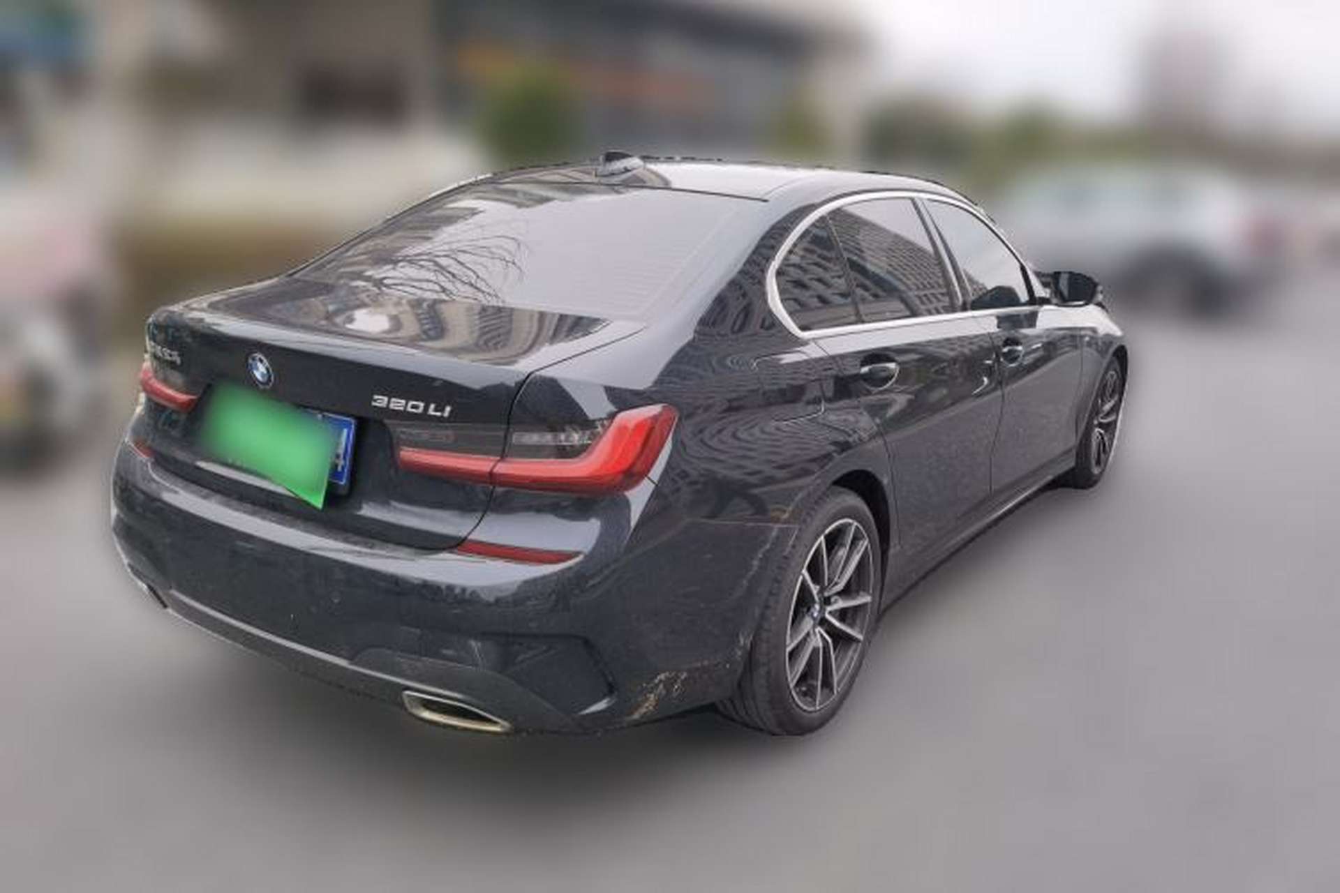 Used BMW 3 Series 2022 320Li M Sport Package Rear Right 45 Deg