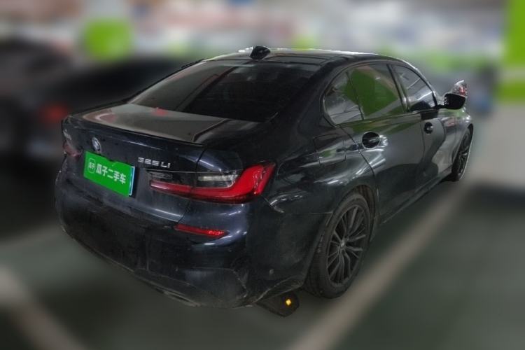 Used BMW 3 Series 2022 Restyled 325Li M Sport Night Edition Package Rear Right 45 Deg
