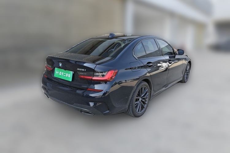 Used BMW 3 Series 2022 Revised 325i M Sport Night Edition Package Rear Right 45 Deg
