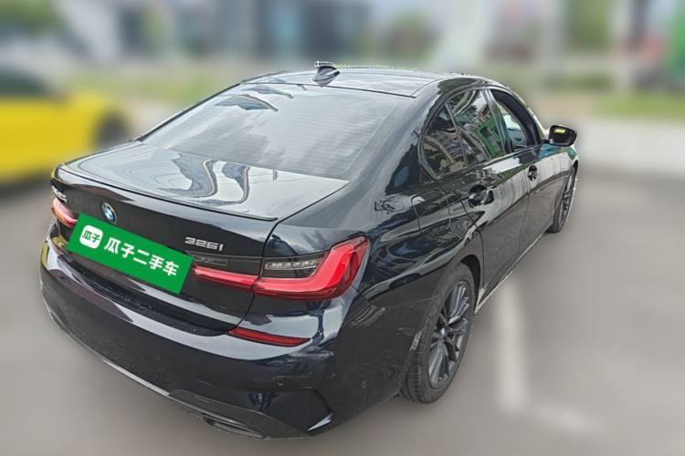 Used BMW 3 Series 2022 Revised 325i M Sport Night Edition Package Rear Right 45 Deg