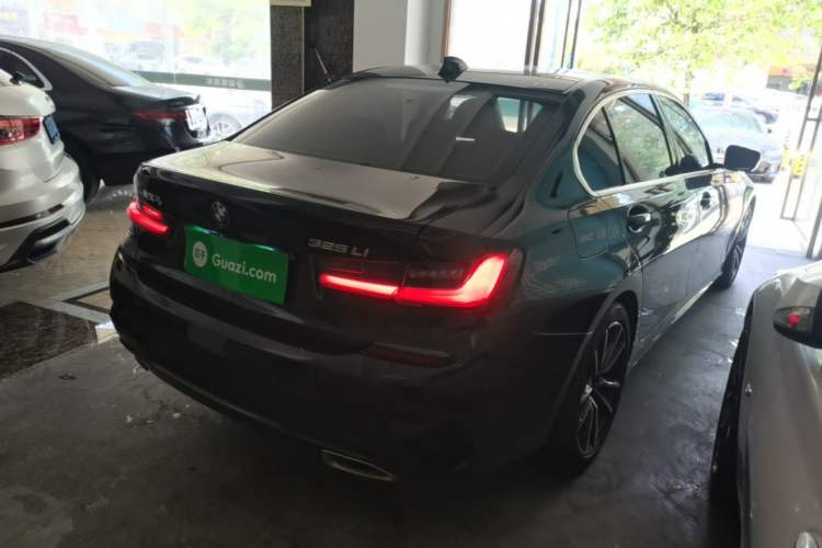 Used BMW 3 Series 2022 325Li M Sport Package Rear Right 45 Deg