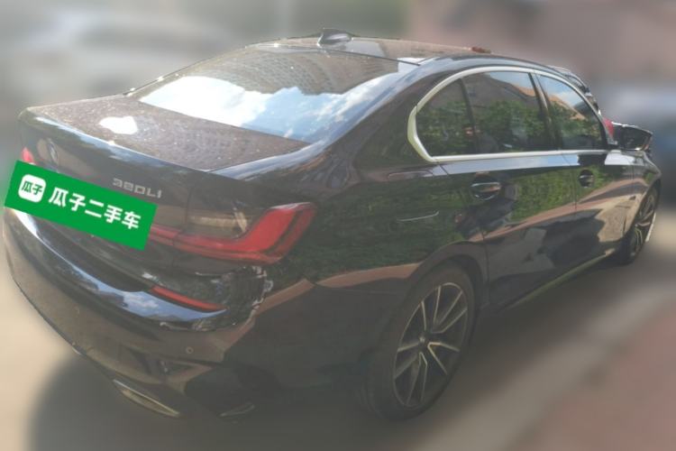 Used BMW 3 Series 2022 320Li M Sport Package Rear Right 45 Deg