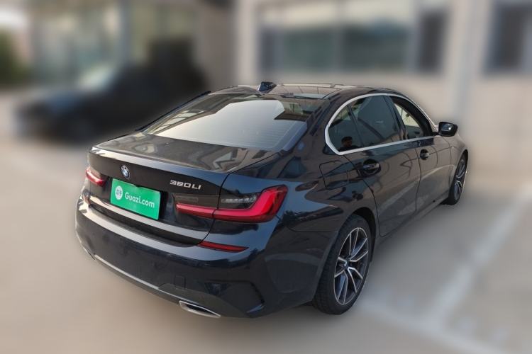 Used BMW 3 Series 2022 320Li M Sport Package Rear Right 45 Deg
