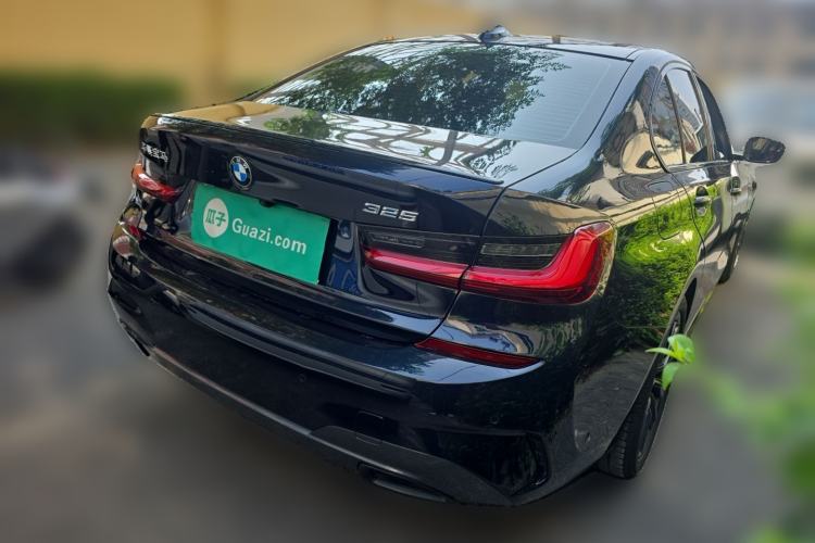 Used BMW 3 Series 2022 325i M Sport Night Edition Package Rear Right 45 Deg