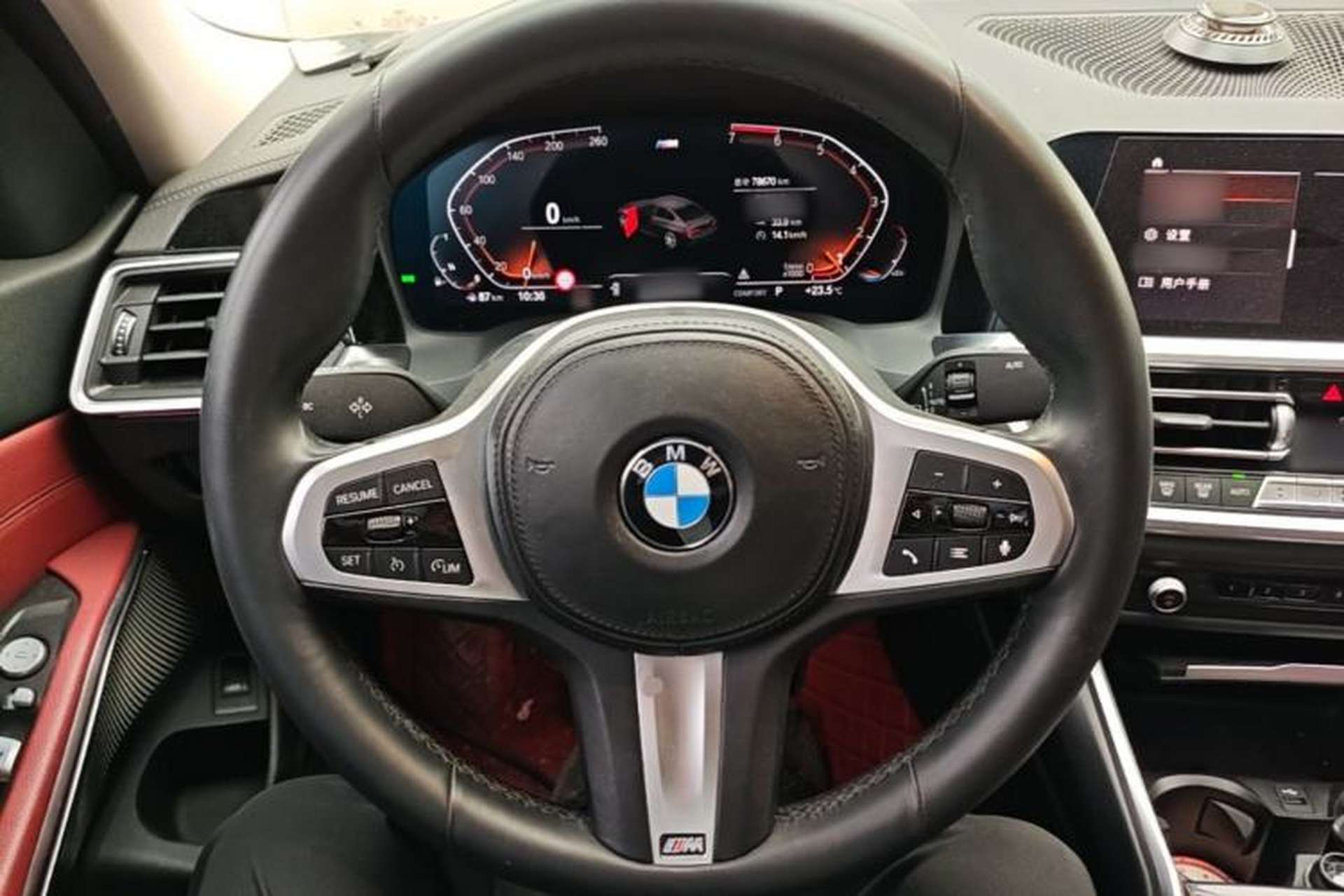 Used BMW 3 Series 2022 Updated 325Li M Sport Package Steering Wheel