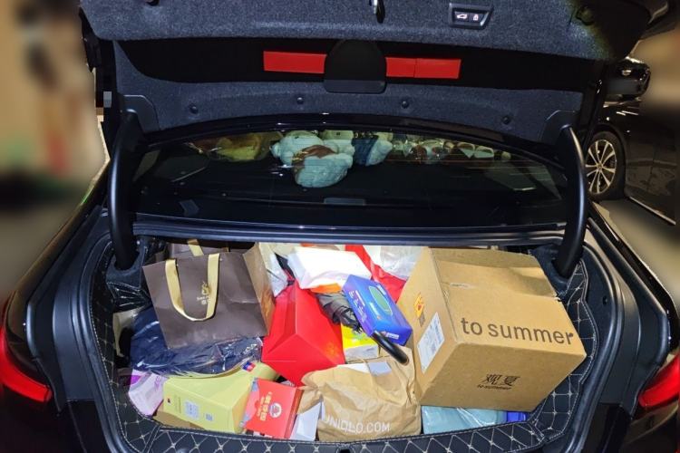 Used BMW 3 Series 2022 325Li M Sport Night Edition Package Trunk
