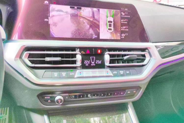Used BMW 3 Series 2022 325Li M Sport Package Audio And AC Panel