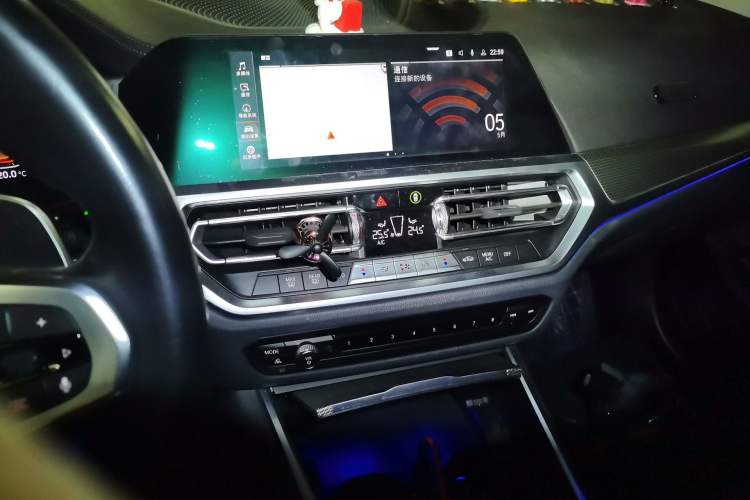 Used BMW 3 Series 2022 325i M Sport Package Audio And AC Panel