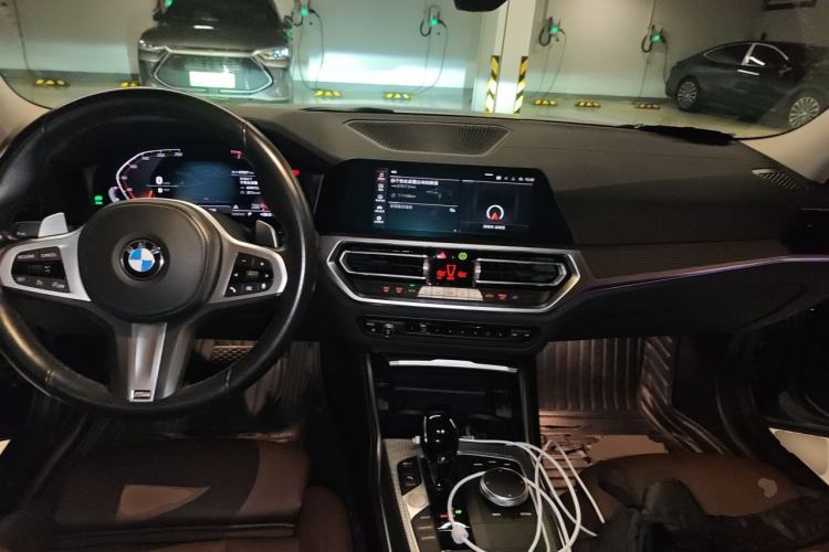 Used BMW 3 Series 2022 325Li M Sport Night Edition Package Center Console