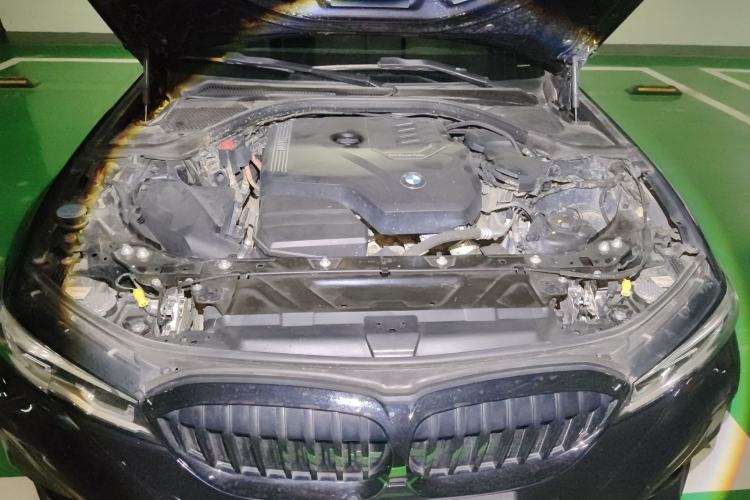 Used BMW 3 Series 2022 325Li M Sport Night Edition Package Engine Bay