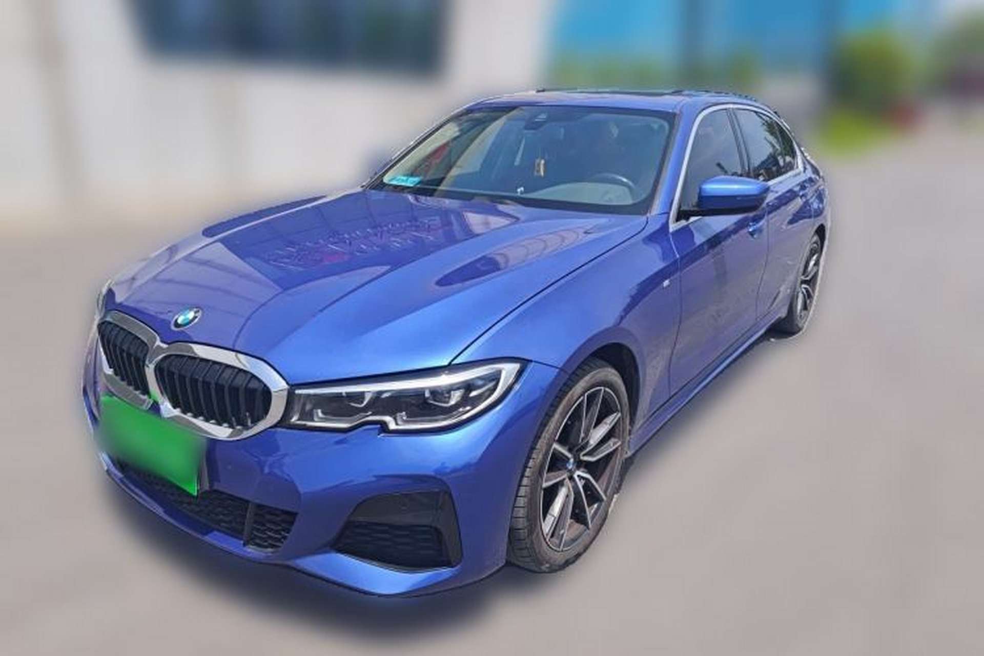 Used BMW 3 Series 2022 325Li M Sport Package Front Left 45 Deg