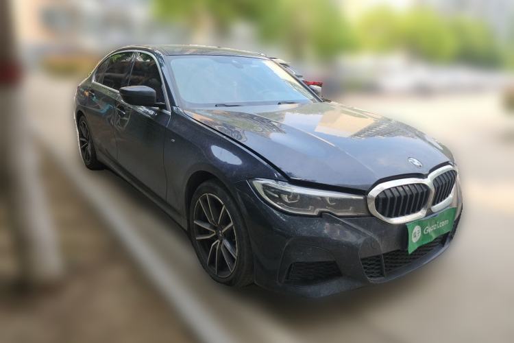Used BMW 3 Series 2022 325Li M Sport Package Front Right 45 Deg