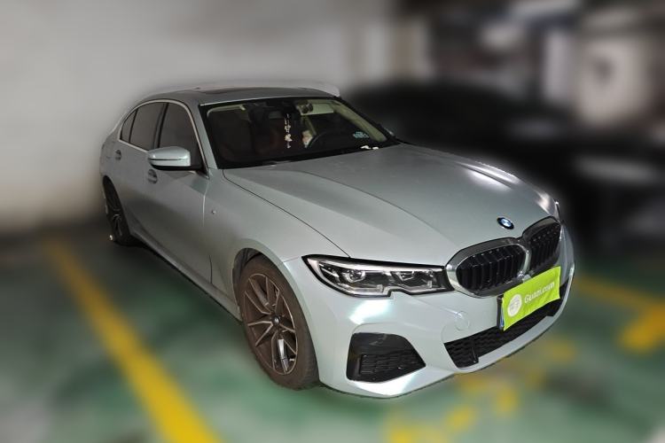 Used BMW 3 Series 2022 Updated 325Li M Sport Package Front Right 45 Deg
