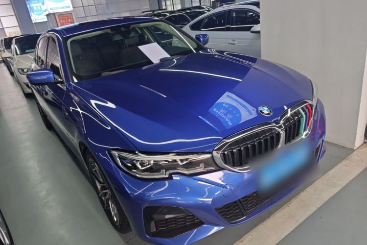 Used BMW 3 Series 2022 Updated 325Li M Sport Package Front Right 45 Deg