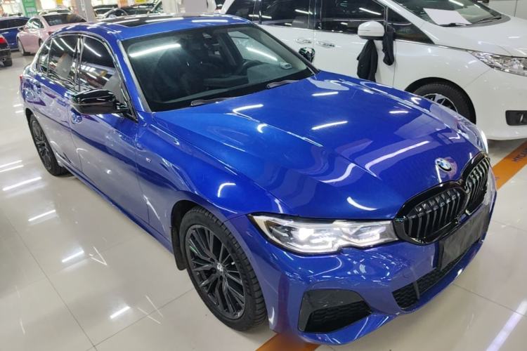 Used BMW 3 Series 2022 325Li M Sport Night Edition Package Front Right 45 Deg