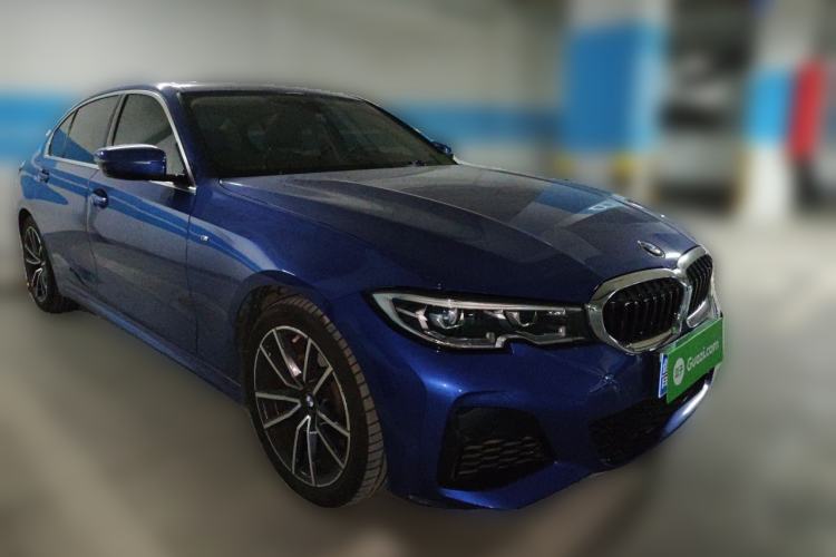 Used BMW 3 Series 2022 325Li M Sport Package Front Right 45 Deg