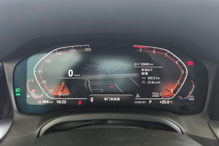 Used BMW 3 Series 2022 325Li M Sport Package Instrument Cluster