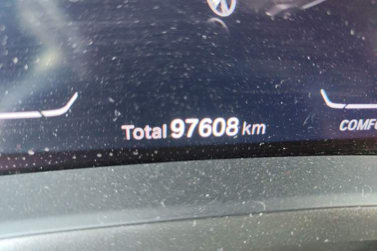 Used BMW 3 Series 2022 320Li M Sport Package Odometer Close Up
