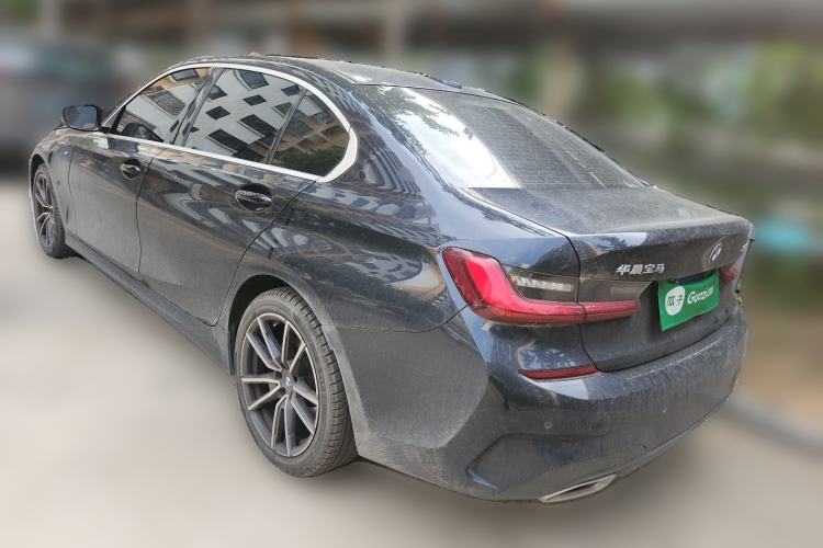 Used BMW 3 Series 2022 325Li M Sport Package Rear Left 45 Deg
