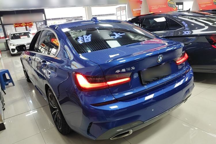 Used BMW 3 Series 2022 325Li M Sport Package Rear Left 45 Deg