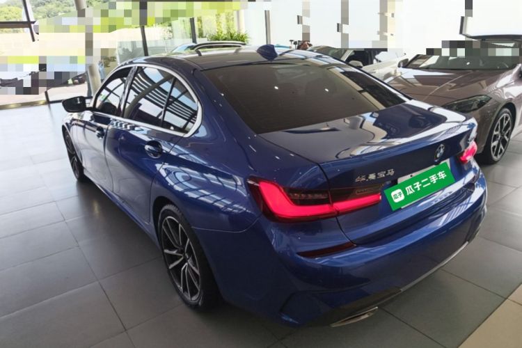 Used BMW 3 Series 2022 325Li M Sport Package Rear Left 45 Deg
