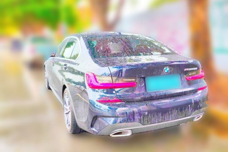 Used BMW 3 Series 2022 325Li M Sport Package Rear Left 45 Deg