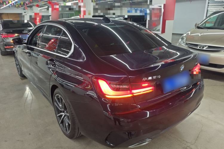 Used BMW 3 Series 2022 325Li M Sport Package Rear Left 45 Deg